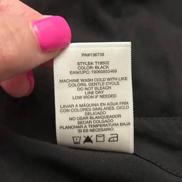 Tahití Black Lace Up Sleeveless Tunic Swimsuit Beach Summer Cover-Up Sundress - Picture 5 of 6